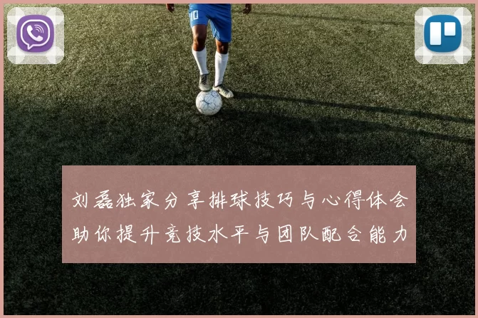 刘磊独家分享排球技巧与心得体会助你提升竞技水平与团队配合能力