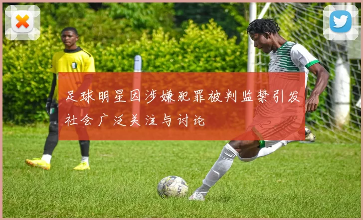 足球明星因涉嫌犯罪被判监禁引发社会广泛关注与讨论